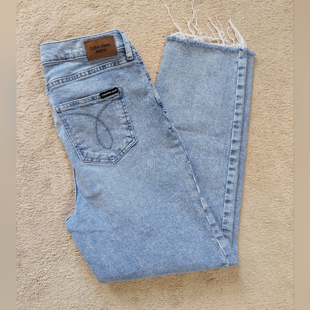 Calvin Klein Women's Light Blue Jeans